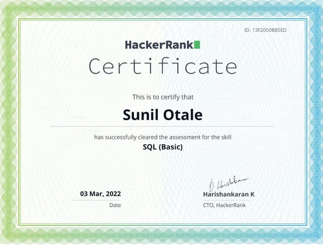 SQL(Basic)